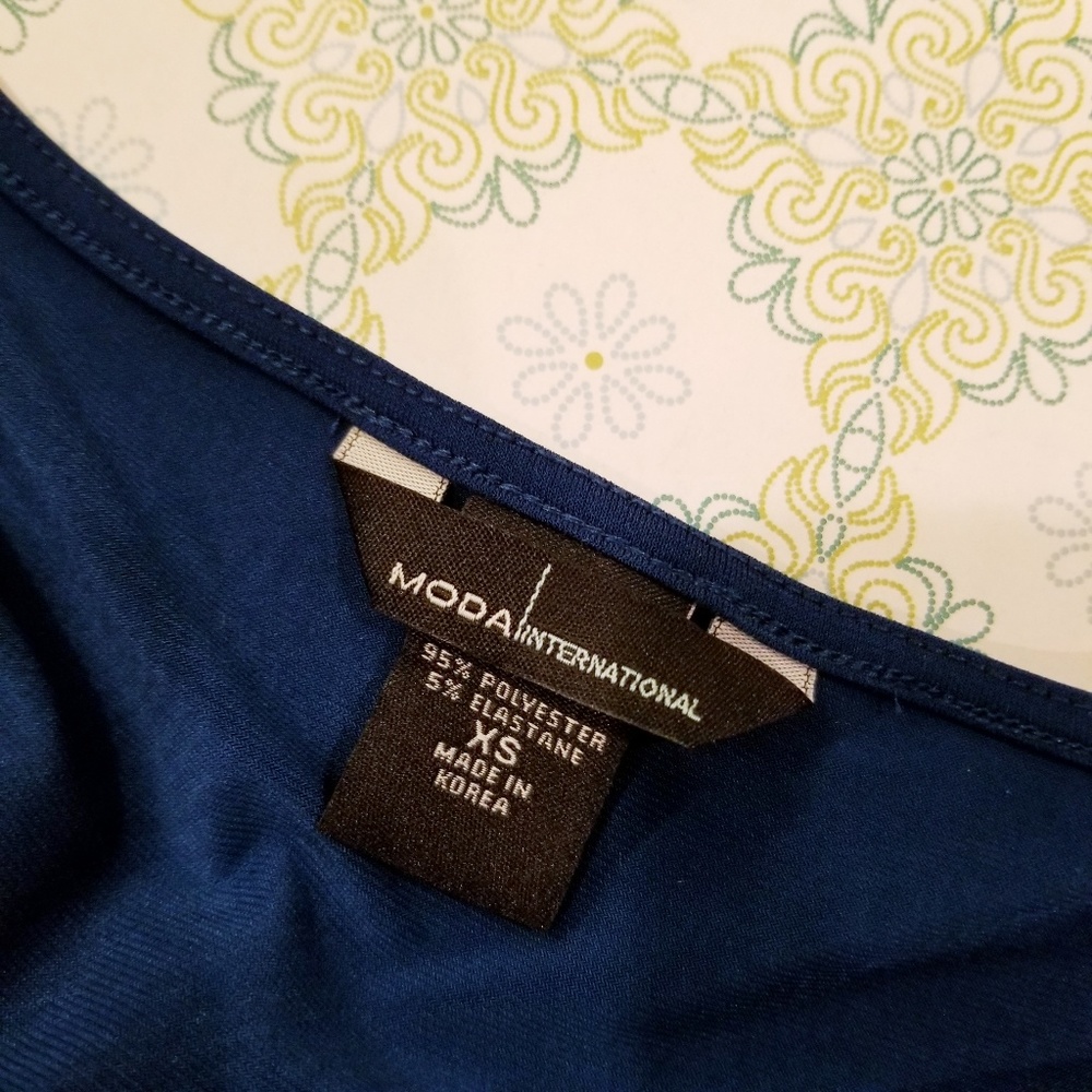 MODA Royal Blue Dress - Picture 5 of 7